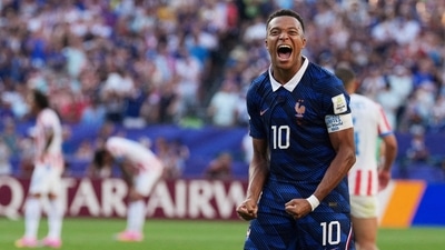 FIFA World Cup: France survive Paraguay scare as Kylian Mbappe fires Les Bleus into last eight