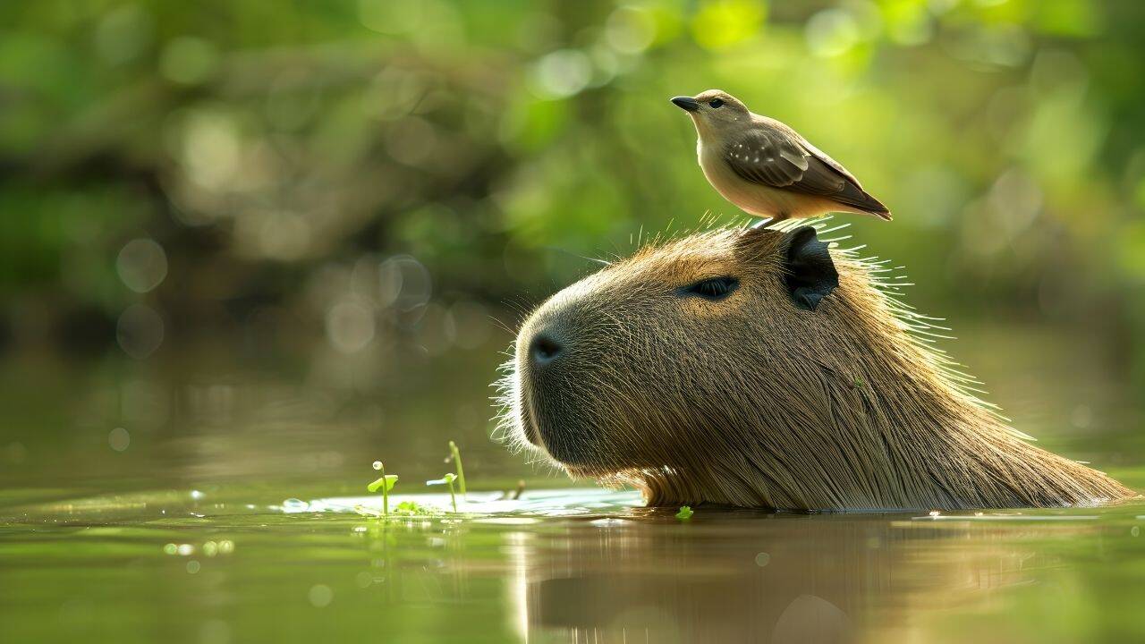 Meet the capybara: Why the world's largest rodent is friends with almost every animal and where to spot it
