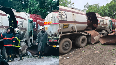1 dead, 3 injured after chemical tanker explodes in Mumbai’s Chembur | Mumbai News