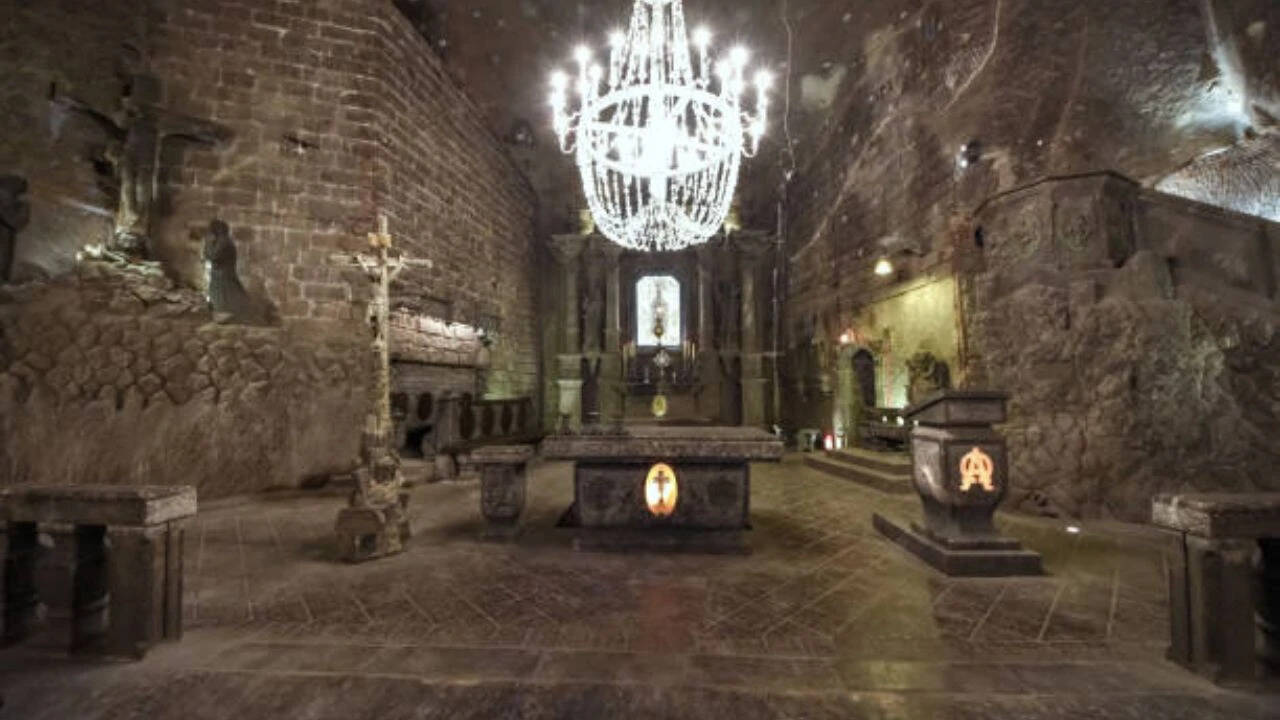 This UNESCO-listed underground city in Poland hides 245km of tunnels, a cathedral carved from salt and an entire world below the surface |