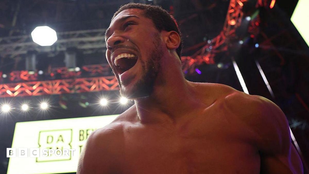 Anthony Joshua v Kristian Prenga: Best pictures from Joshua's Jeddah win that sets up Tyson Fury fight