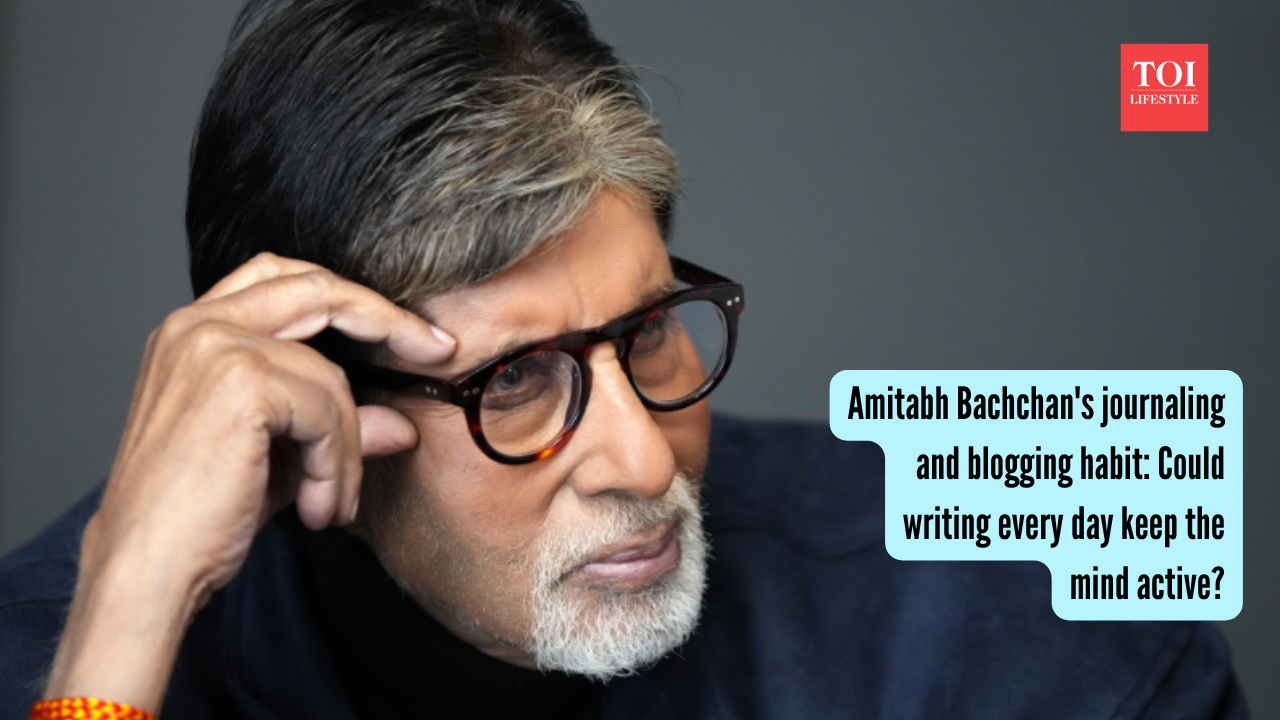 Amitabh Bachchan's journaling and blogging habit: Could writing every day keep the mind active? |