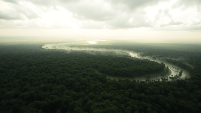 An invisible river above the Amazon carries enough water to equal 14 Mississippis, but scientists fear it could disappear |