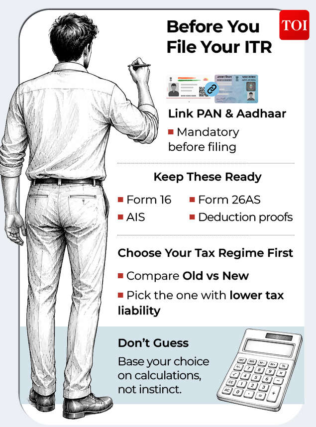 ITR filing deadline nears: How to file income tax return online on e-filing portal - quick 15-step guide