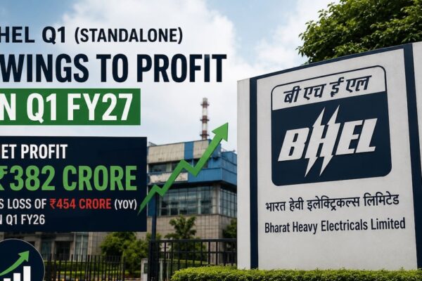 BHEL Q1 Results: 40% revenue growth contributes to profitability return; Power biz leads