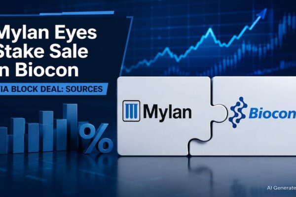 Biocon shares in focus as Viatris-owned Mylan plans stake sale via block deal: Sources