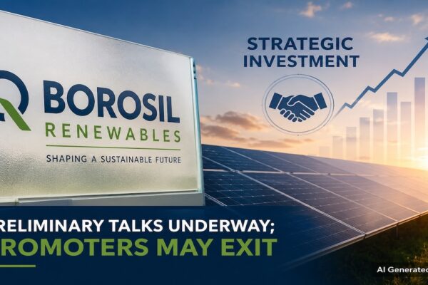 Exclusive | Borosil Renewables promoters explore stake sale, in talks with strategic investors