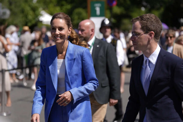 Kate Middleton ditched her signature Wimbledon dresses for a linen suit, and it completely paid off |