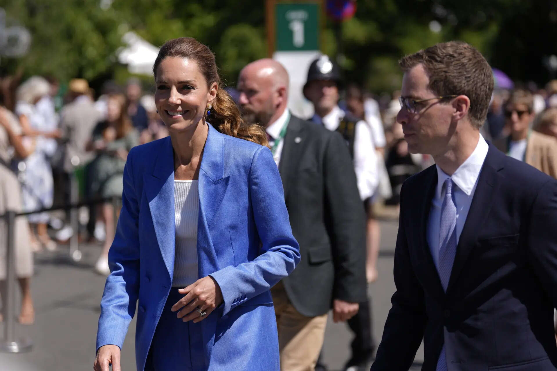 Kate Middleton ditched her signature Wimbledon dresses for a linen suit, and it completely paid off |
