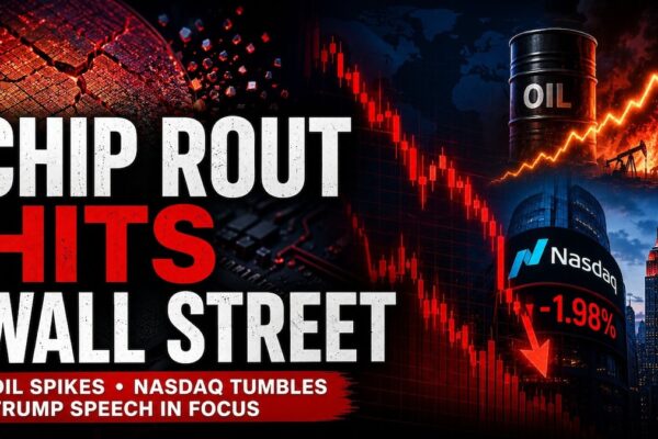 US markets fall, futures extend sell-off as West Asia tensions escalate, oil, yields rise