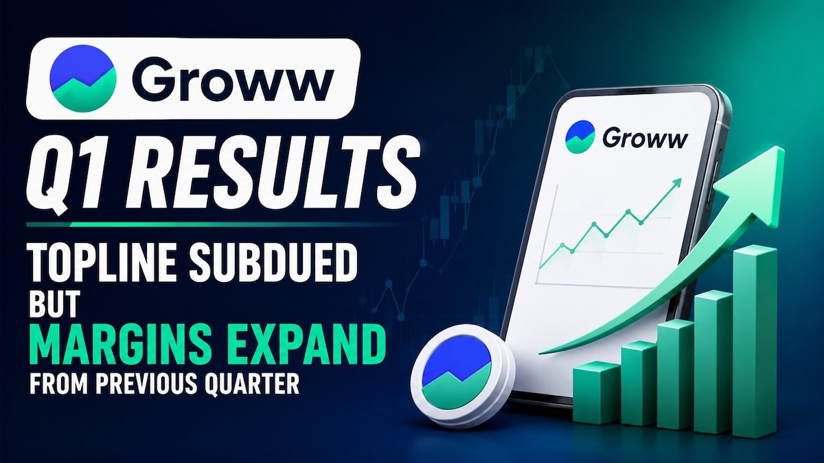 Groww Q1 Results: Topline performance subdued but margins expand from previous quarter