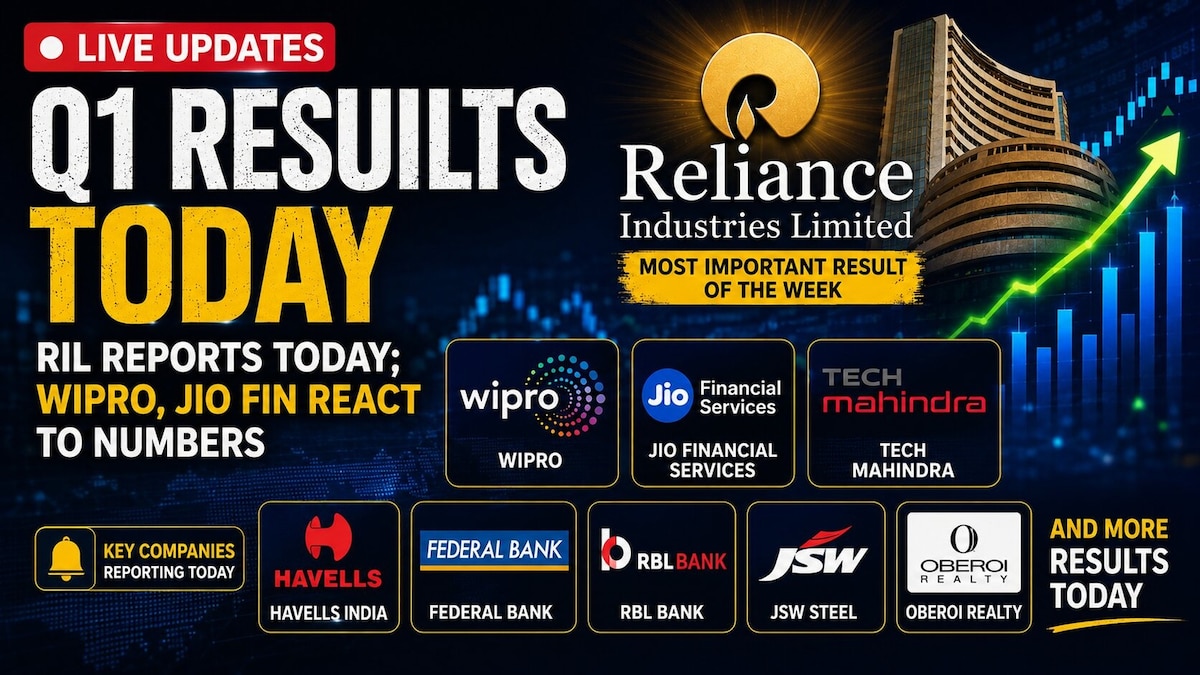 RIL reports today; Wipro, Jio Fin react to numbers