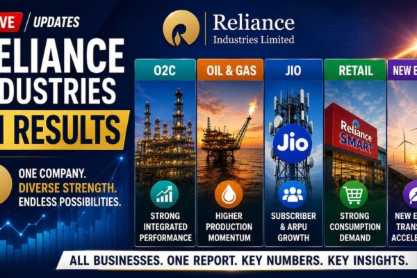Stock at day's high; O2C biz seen leading growth