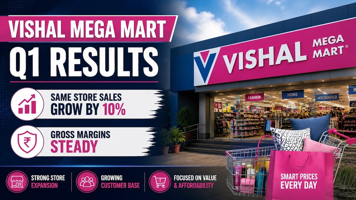 Vishal Mega Mart Q1 Results: Same store sales grow by 10%, gross margins steady