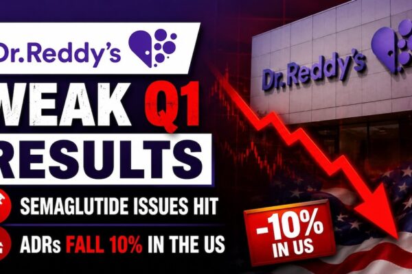 Dr. Reddy's Laboratories shares will react to weak Q1 after US-listed ADR falls 10%