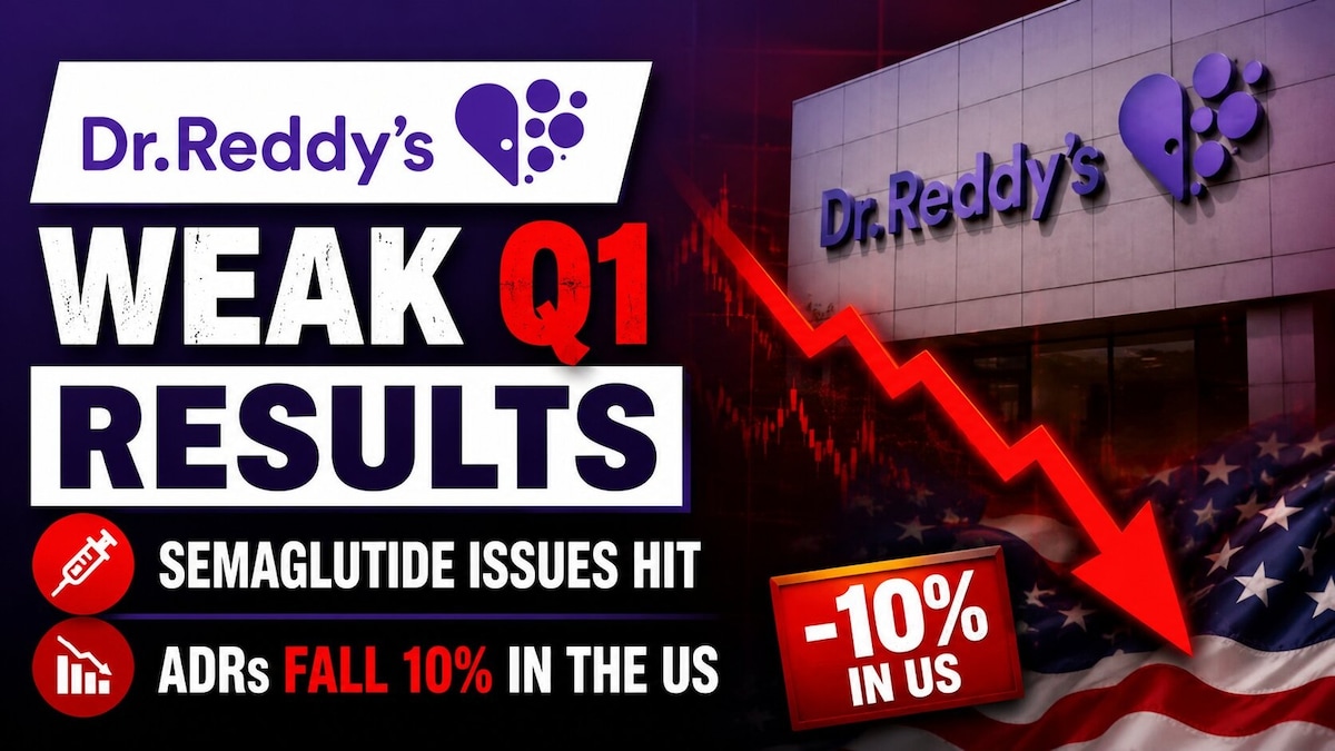 Dr. Reddy's Laboratories shares will react to weak Q1 after US-listed ADR falls 10%