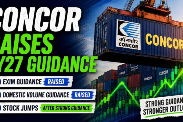 CONCOR shares jump 7% after management raises FY27 guidance; Here's what it said