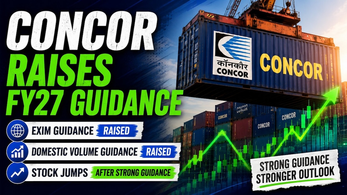 CONCOR shares jump 7% after management raises FY27 guidance; Here's what it said