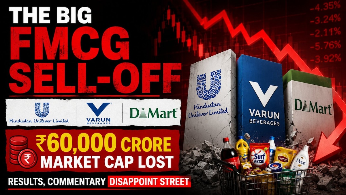 The Big FMCG Sell-Off: HUL, Varun Beverages, DMart wipe out ₹60,000 crore in investor wealth