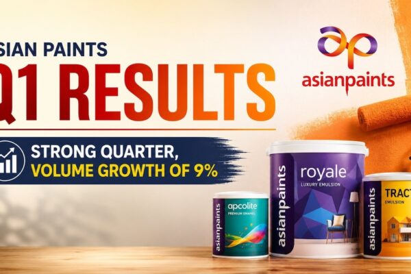 Asian Paints Q1 Results: Stock jumps 5% after strong earnings beat, volume growth of 9%