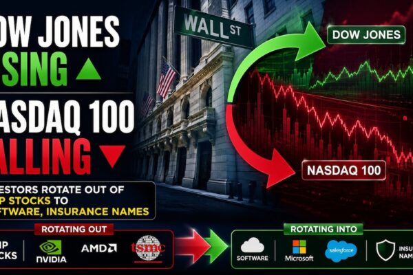 Explained - Why Dow Jones rose nearly 550 points on Tuesday but Nasdaq 100 fell 1%