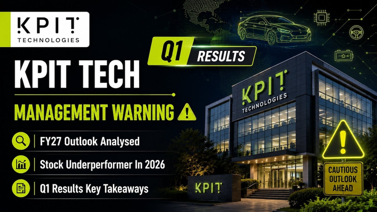 KPIT Tech Q1 Results: Stock back near day's high after 2% revenue drop; USD growth in focus