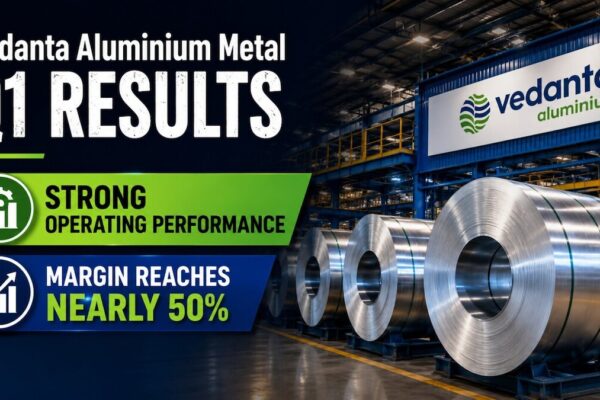 Vedanta Aluminium Q1 Results: Stock jumps 3% from lows on strong operating performance