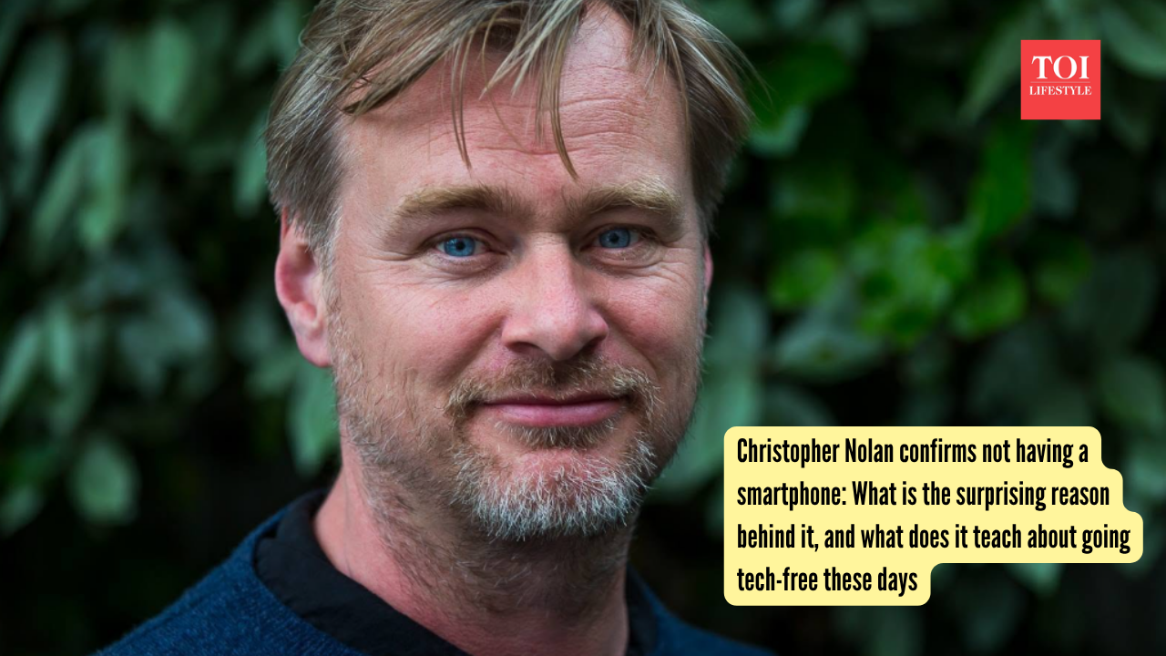 Christopher Nolan confirms not having a smartphone: What is the surprising reason behind it, and what does it teach about going tech-free these days