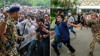 70 detained, 118 cops and 60 marchers Injured: Police block protesters' march to Parliament; JP Nadda meets CJP representatives | India News