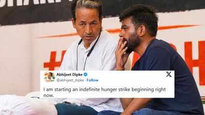 'CJP's Abhijeet Dipke Goes on Indefinite Hunger Strike After Sonam Wangchuk's Removal' | India News
