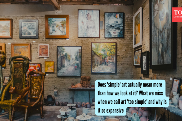 Does 'simple' art actually mean more than how we look at it? What we miss when we call art 'too simple' and why is it so expansive