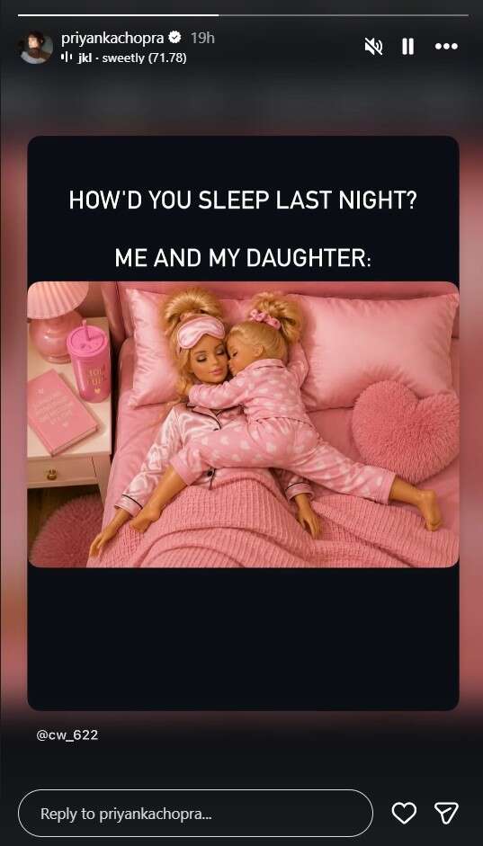 'Varanasi' actress Priyanka Chopra gives a relatable peek into bedtime with daughter Malti Marie: "Surviving motherhood one meltdown at a time" | Hindi Movie News