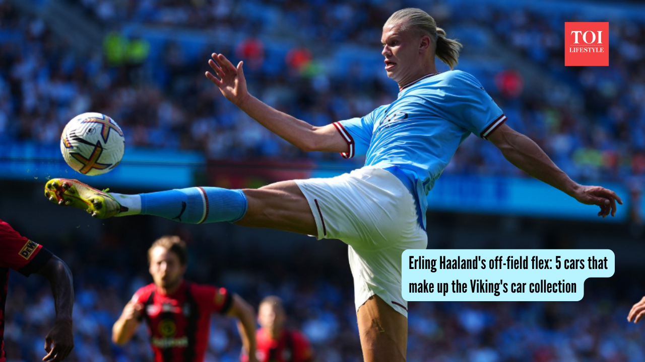 Erling Haaland's off-field flex: 5 cars that make up the Viking's car collection