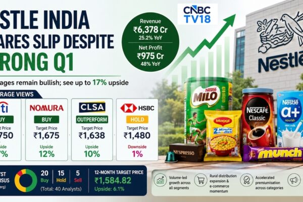 Nestle India Share Price: Growth Vs Valuation debate splits street down the middle