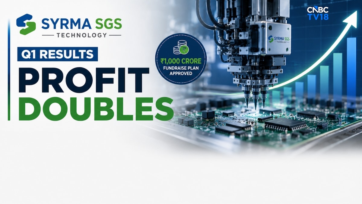 Syrma SGS shares gain 4% as Q1 profit doubles; board approves ₹1,000 crore QIP