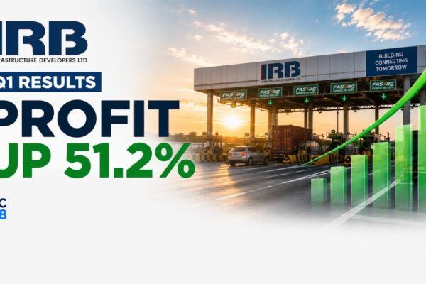 IRB Infrastructure gains after Q1 profit jumps 51%, toll revenue rises 14%