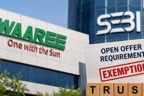 SEBI exempts Waaree promoter family's trust stake transfer from open offer requirement