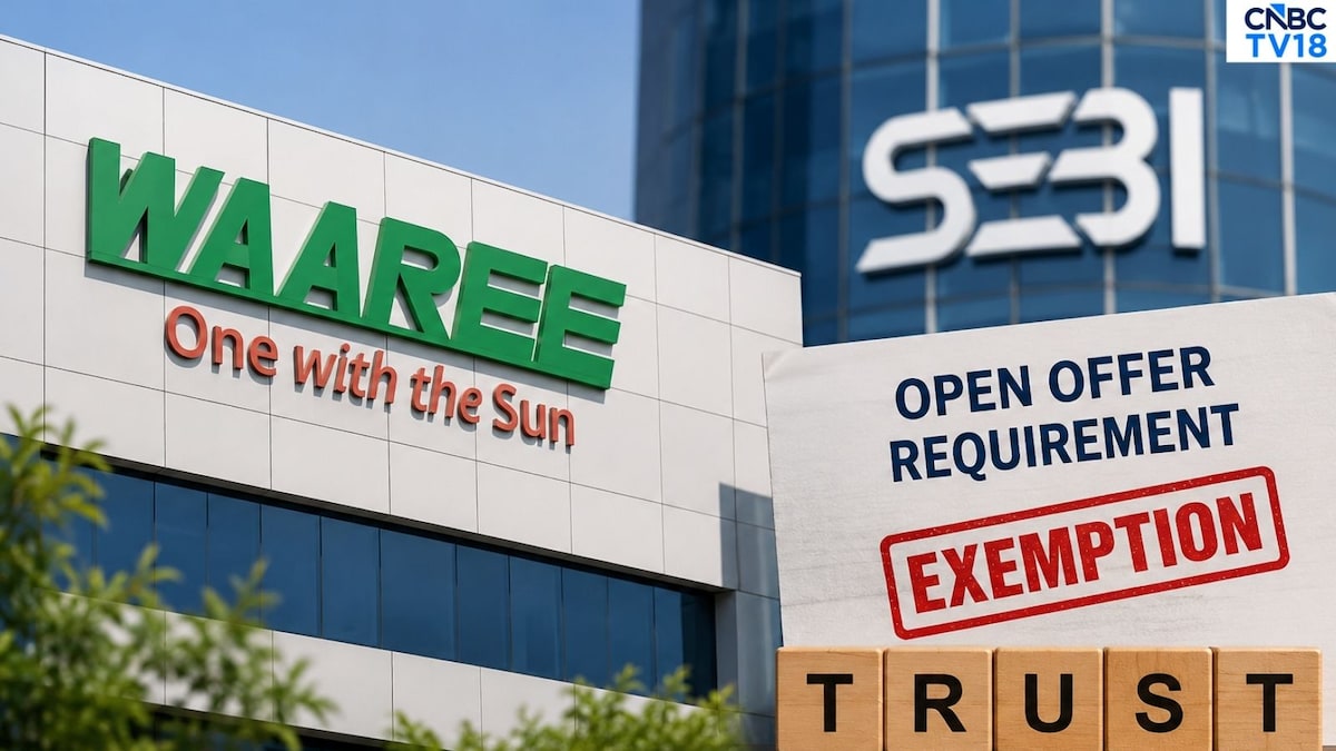 SEBI exempts Waaree promoter family's trust stake transfer from open offer requirement