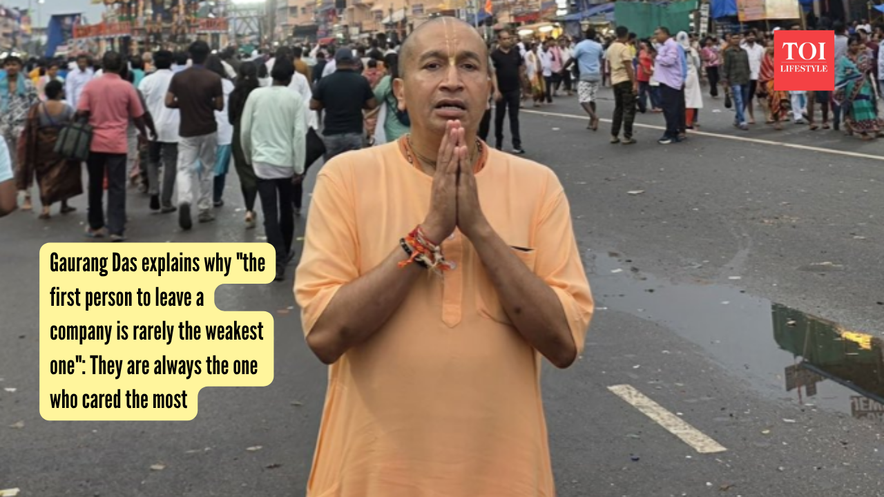 Gaurang Das explains why "the first person to leave a company is rarely the weakest one": They are always the one who cared the most |