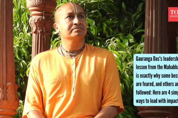 Gauranga Das's leadership lesson from the Mahabharata is exactly why some bosses are feared, and others are followed: Here are 4 simple ways to lead with impact |