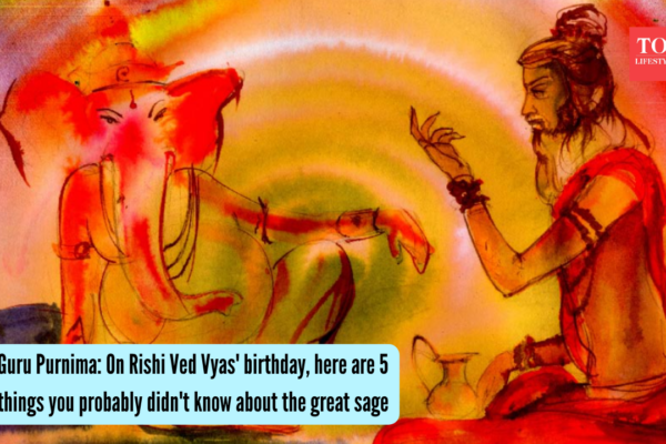 Guru Purnima: On Rishi Ved Vyas' birthday, here are 5 things you probably didn't know about the great sage