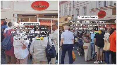Haldiram In Uk: Haldiram's opens first UK store in London, viral videos show huge queues outside Leicester Square outlet for chole bhature, bhujia and sweets