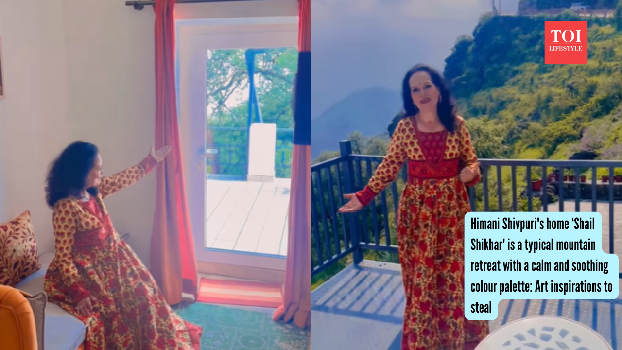 Himani Shivpuri's home ‘Shail Shikhar' is a typical mountain retreat with a calm and soothing colour palette: Art inspirations to steal