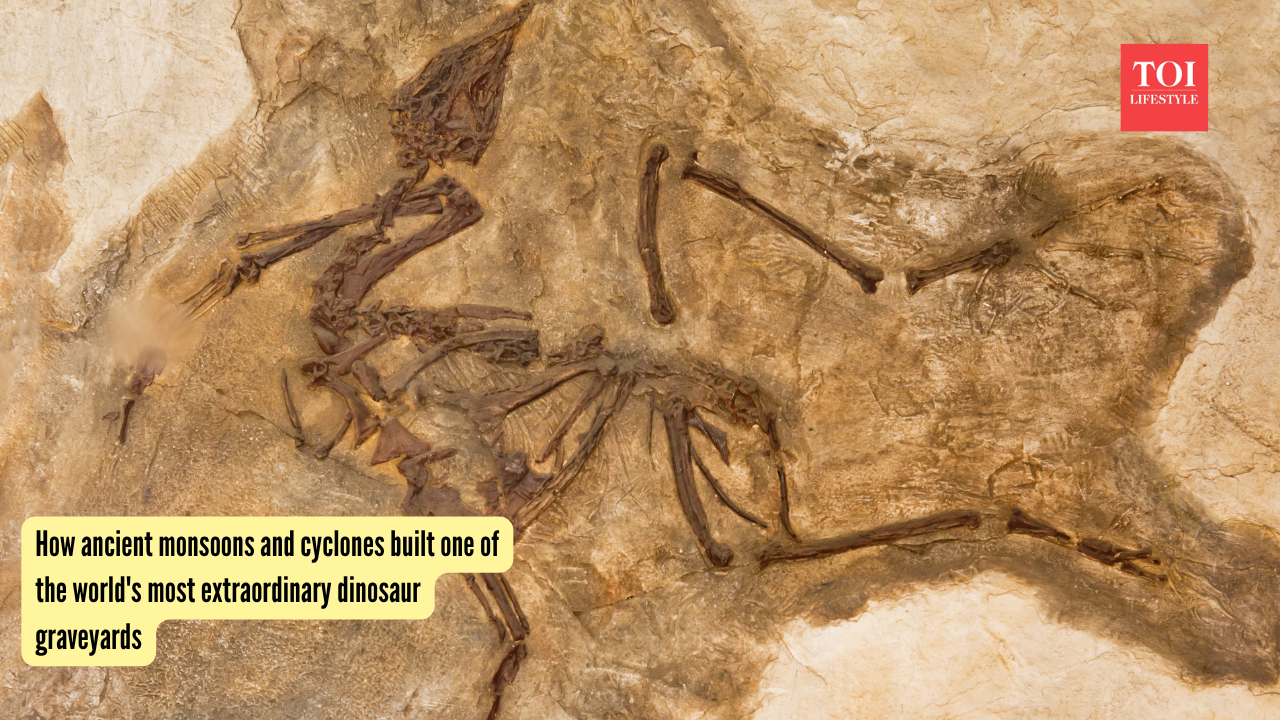 Dinosaur Graveyard: How ancient monsoons and cyclones built one of the world's most extraordinary dinosaur graveyards