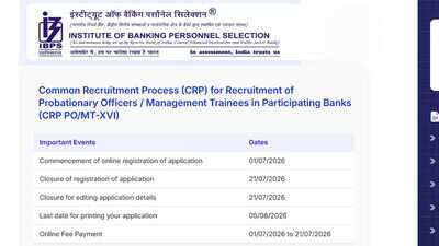 IBPS PO Recruitment 2026 application closes today for 7,365 posts; complete registration here