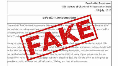 ICAI dismisses claims of data breach, says members' and students' records remain secure