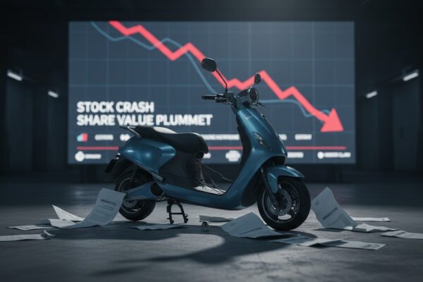 Ola Electric shares fall for third day as vendors file insolvency pleas against subsidiary