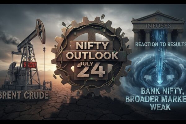 Nifty Outlook for July 24: $100 crude, Infosys results may keep bullish sentiments sour