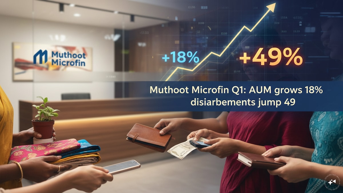 Muthoot Microfin's loan book grows 18% as lending picks up in Q1