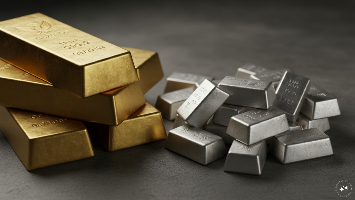 Gold, silver prices ease ahead of Fed policy; stronger dollar weighs on bullion